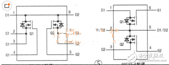 3.7v鋰電池保護(hù)板原理圖